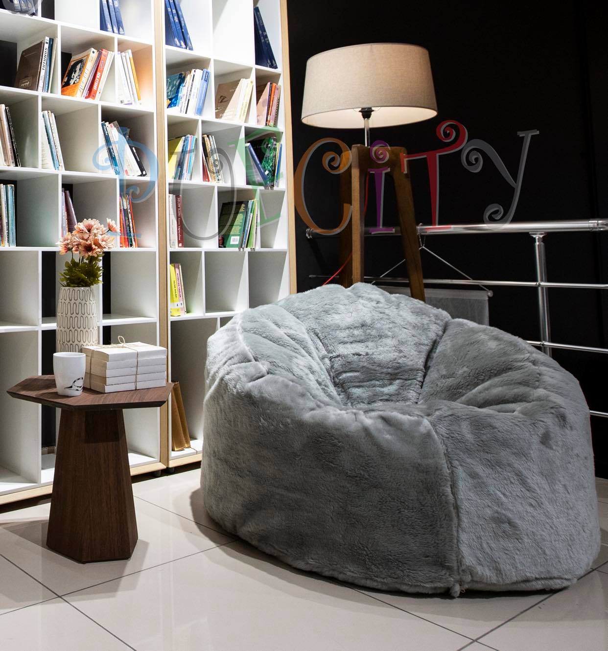 Polo Peluş Large Boy Gri