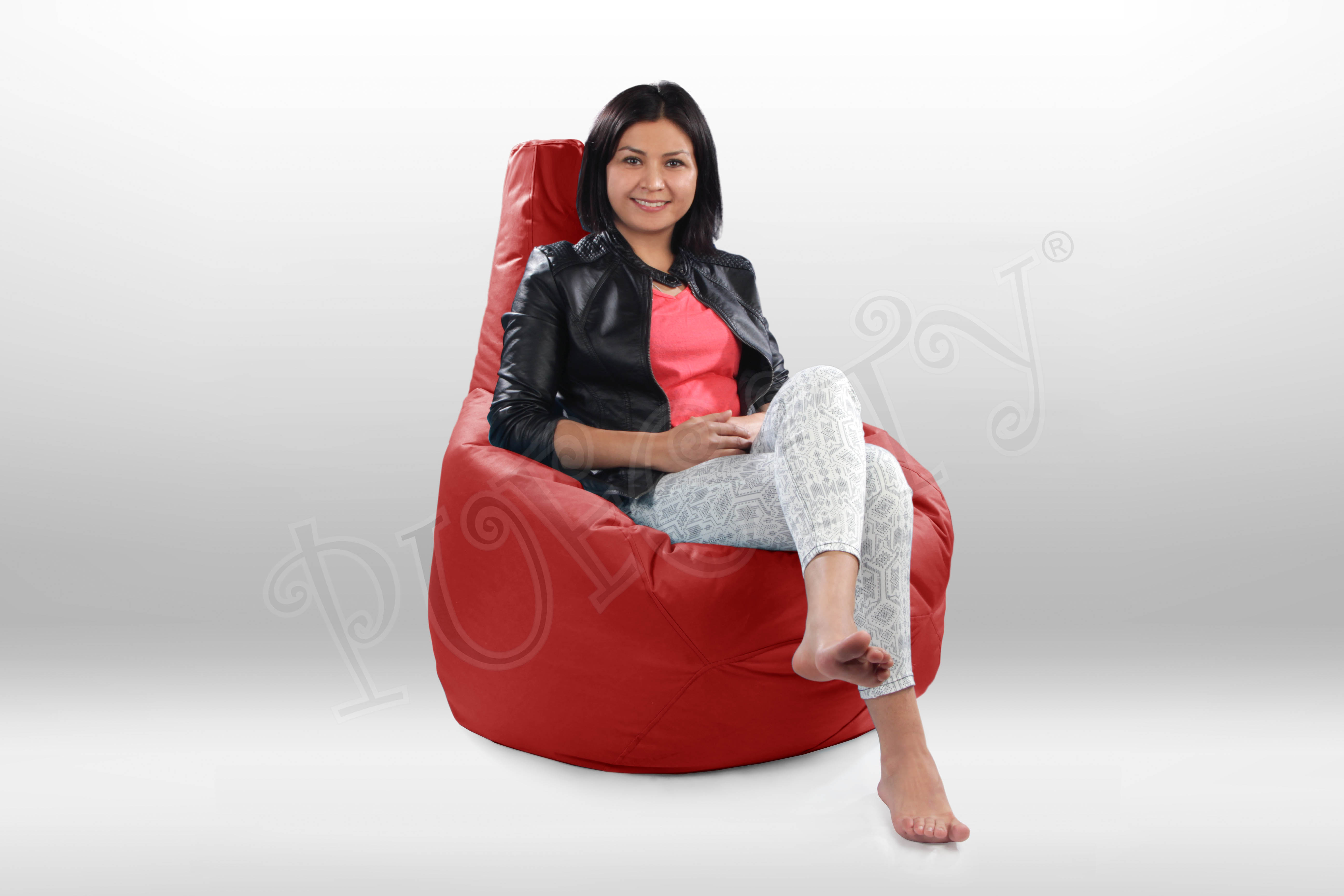 Damla Large Armut Puf Koltuk (Kumaş)